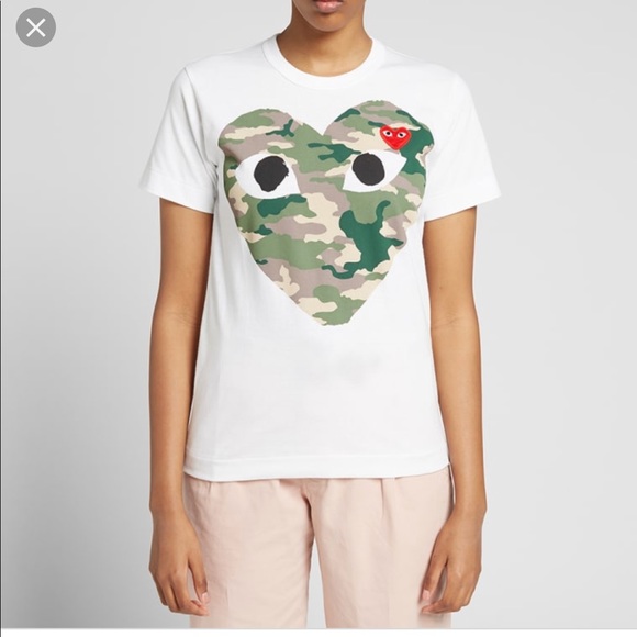 comme de garcon womens shirt